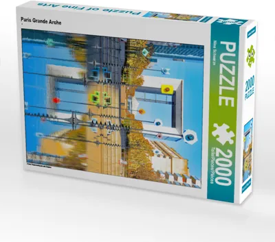 Produktbild von CALVENDO Puzzle Paris Grande Arche 2000 Teile Puzzle hoch | 2000 Teile Lege-Größe 90x67cm Foto-Puzzle für glückliche Stunden
