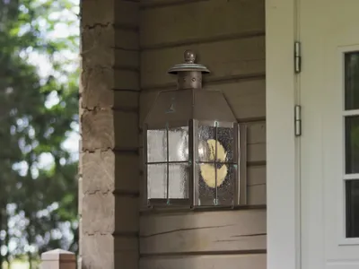 Produktbild von LED Vintage Außenbeleuchtung Hauswand, Retro Außenlampe Terrassenbeleuchtung