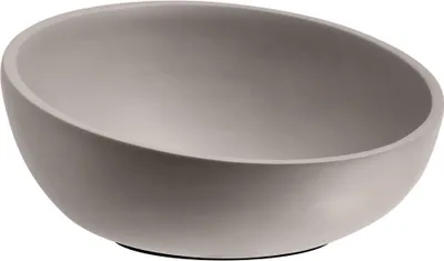 Produktbild von APS 30002 Schale ELEMENT, Beton, möbelschonende Unterseite, Ø 29,5 cm, Höhe 8,5 bzw. 14,5 cm