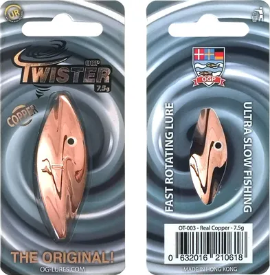 Produktbild von OGP Spoon Twister 7.5g Real Copper