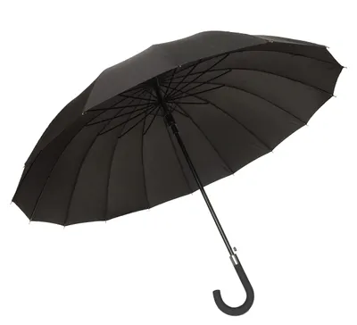 Productafbeelding van Automatische Paraplu voor Mannen - Windproof - Zwart - Diameter 114cm