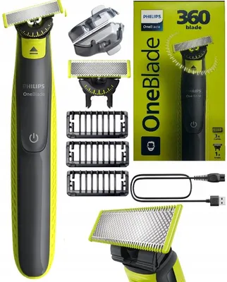 Obrázok produktu pre Philips OneBlade 360, holiaci strojček s obojstranným zastrihávačom, na mokré a suché holenie
