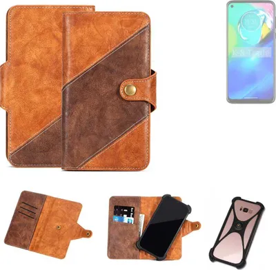 Produktbild von K-S-Trade Handyhülle Schutzhülle Bookstyle Case Wallet-Case kompatibel mit Motorola Moto G Power 5G Cover Klapphülle Kantenschutz Smartphone