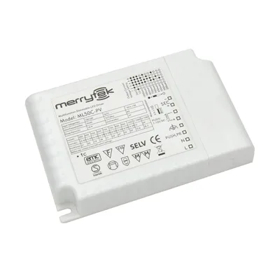 Produktbild von ML50C-PV Merrytek 50W 1-10V push DIM dimmbar LED-Treiber Netzteil für LED Lampe