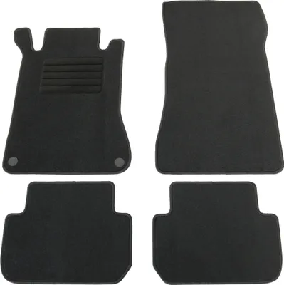 Produktbild von AD Tuning Fußmatten Set für Mercedes CLK Typ A209 Cabrio, Bj. 5/2003-2/2010