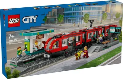 Produktbild von LEGO® City Straßenbahn mit Haltestelle - 60423 NEU! Teile 811x