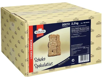 Produktbild von Schulte Schoko Spekulatius 2,2kg