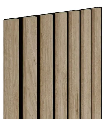 Zdjęcie produktu dla Lamele ścienne 7L Marbet Design WOODLINE 270x30 cm Jackson na czarnym filcu 1 szt.