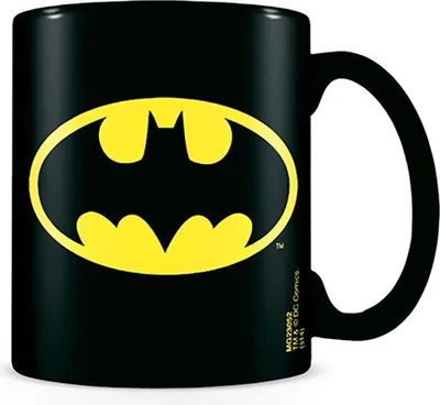 Produktbild von Batman - Kaffeebecher, Logo TA4081 (S) (Schwarz)