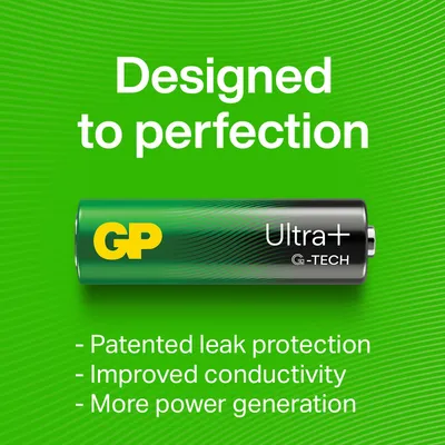 Produktbild von Batterie Ultra Plus Alkaline D/LR20 2er-Pack