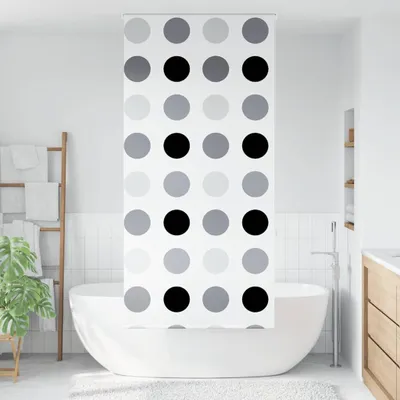 Produktbild von vidaXL Duschrollo 110x240 cm Stoffbreite 106 cm