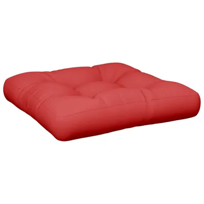 Produktbild von vidaXL Palettenkissen Rot 50x50x12 cm Stoff