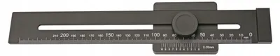 Produktbild von Gimex Anreißschieblehre L 300 mm Aluminium Messwerkzeug