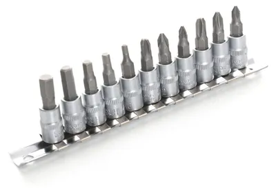 Produktbild von 1/4"-Bit-Set, 11-teilig, KD10240