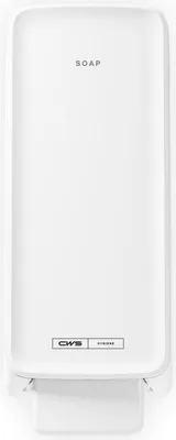 Produktbild von CWS PureLine Seifenschaumspender Foam 1700343 Schloss, HxBxT 296x123x126, weiß