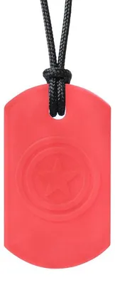 Immagine prodotto di Ark Therapeutics Gioiello da masticare Collana da masticare rossa XXT per bambini