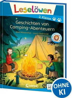 Produktbild von Leselöwen 2. Klasse - Geschichten von Camping-Abenteuern