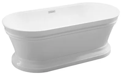 Immagine prodotto di ANTIK Vasca da bagno freestanding 160x79cm, bianco