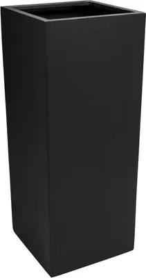 Immagine prodotto di Vaso da fiori BLOCK in fibra di vetro, antracite, 40x40x100 cm