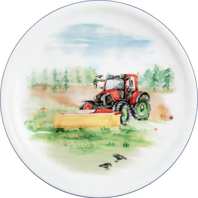 Produktbild von SELTMANN Compact Teller flach, Höhe: 25 mm, ø: 255 mm, Mein Traktor