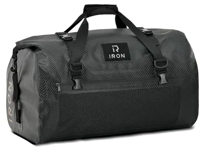 Image de Sacoche de moto, sac de transport de 70 litres, étanche, en fibre de carbone, avec sangles d'épaule