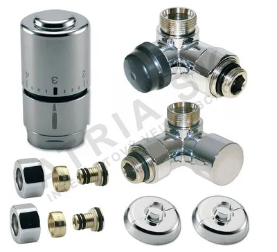 Obrázok produktu pre SADA klasik kúpeľnová OPTIMA - trojosová - 1/2"xM24; ALPEX 16x2mm; chrom