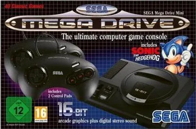 Produktbild von SEGA MEGA DRIVE MINI, Farbe:Schwarz