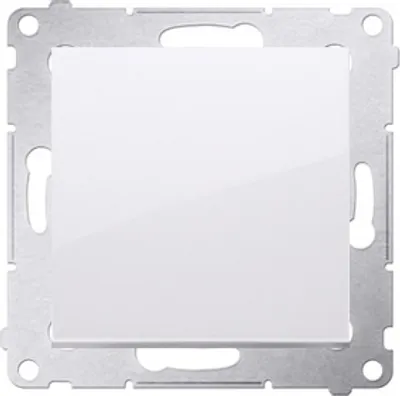 Obrázek produktu pro Schodišťový spínač bez piktogramu (modul) 10AX 250V rychlé připojení bílý Simon 54 DW6.01/X/11 Kontakt Simon