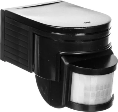 Produktbild von Kanlux SLICK JQ-LB PIR-Bewegungsmelder 1200W IP44 Einbau Reichweite bis 12m 160°/20° 3-2000 lx schwarz 08391
