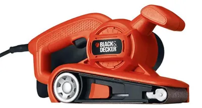 Zdjęcie produktu dla Black & Decker KA86-QS, Szlifierka taśmowa, Pomarańczowy, 206 m/min, Prąd przemienny, 230 V, 3 m