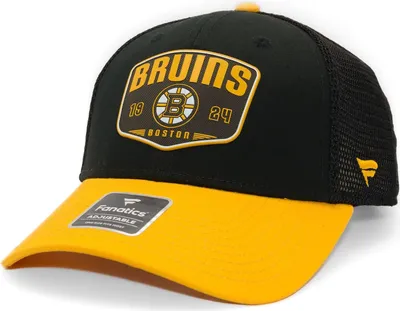 Produktbild von Boston Bruins NHL A/CAP Strukturierte, verstellbare Mesh-Rückseite Herrenkappe