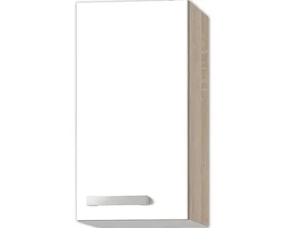 Produktbild von Optifit Hängeschrank Zamora214 BxTxH 30 x 34,6 x 57,6 cm weiß matt zerlegt Anschlag reversibel KUZM O306-9+