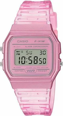 Produktbild von Herrenuhr Casio F-91WS-4EF Rosa