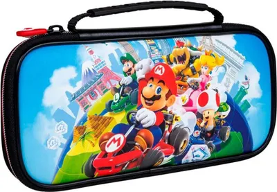 Zdjęcie produktu dla BIG BEN NNS50GR Pokrowiec ochronny na przenośne konsole do gier Nintendo Twardy futerał z termoplastycznego poliuretanu (TPU) Wielokolorowy