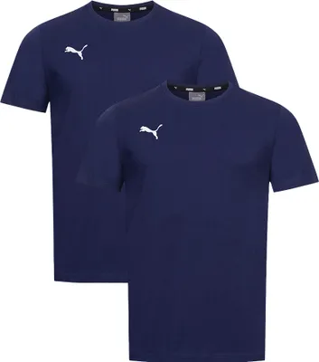 Produktbild von 164|PUMA TeamGoal Casual Kinder T-Shirt 2er-Pack 656709-06-2