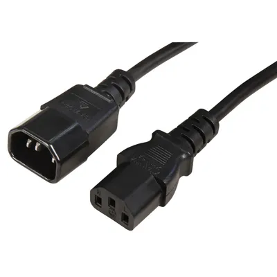 Produktbild von Logilink Power Cord Extension, IEC M/F, 1.80m
