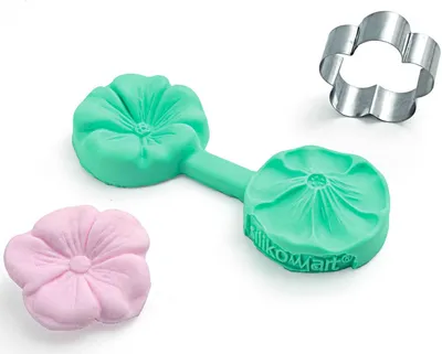 Produktbild von Fondant Blütenpaste Modellierform Apfelblüte Blume