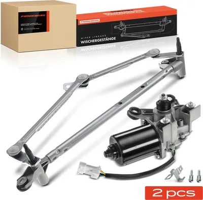 Produktbild von Frankberg 1x Wischermotor Scheibenwischermotor+1x Wischergestänge Vorne für Opel Signum Vectra C 2002-2008