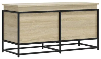 Immagine prodotto di vidaXL Scatola portaoggetti con coperchio Sonoma 100x40x51,5 cm Materiale a base di legno