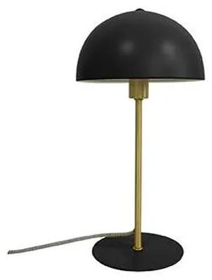 Produktbild von Leitmotiv - Tischleuchte Bonnet - Schwarz - 20x20x39cm Tischlampe - Nachttischlampe, Wohnzimmer, Schlafzimmer