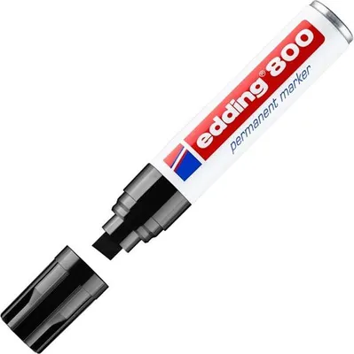 Obrázek produktu pro Edding 4-800001 800 Permanentní popisovač - 4 - 12 mm, černý, opakovaně plnitelný