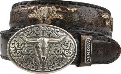 Image de Sendra Gürtel Python 8322 braun/beige