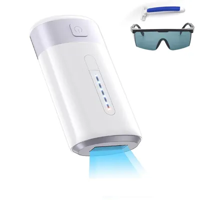 Produktbild von IPL Haarentfernung Gerät für Frauen & Männer, Laserhaarentferner mit 5 Energiestufen für Körper, Gesicht & sensible Zonen