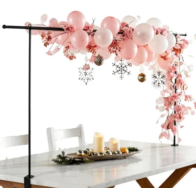 Image de Solidchoice - Arche réglable pour table, idéal pour la décoration de fêtes