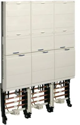 Produktbild von HAGER Komplettfeld universZ ZL3ET26N 3feld BKE-I OKK Steuerklemm 6ZPe 7p HLA