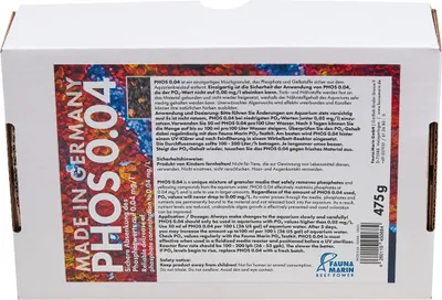Produktbild von Fauna Marin Phos 0.04 Granulat 475g zur Phosphatentfernung im Aquarium