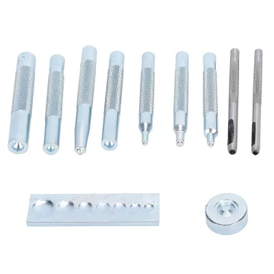 Produktbild von Ösenstanze,Schnappnieten Setter,Locher,Basis Lederhandwerk Kit,Lederhandwerk Zubehör,Hardware