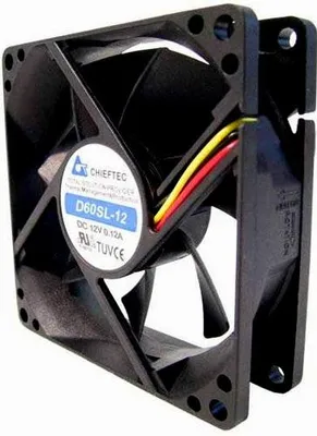 Obrázok produktu pre Chieftec AF-0625S, Ventilátor, Čierna
