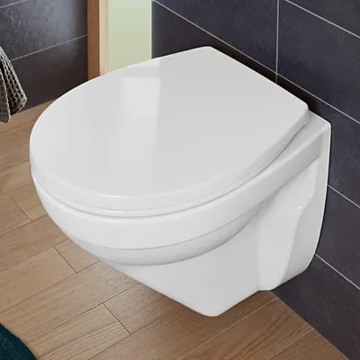 Produktbild von Villeroy & Boch O.novo Wand-WC Compact mit WC-Sitz im Combi-Pack
