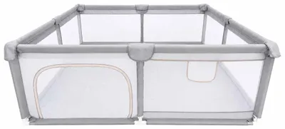Zdjęcie produktu dla KIK KX3011, łóżeczko dziecięce, 150 x 200 cm, kolor szary